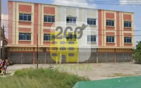 Ruko Putih 3 Lantai Dijual Siap Huni Akses Dekat Ke Kota Tambusai Pekanbaru
