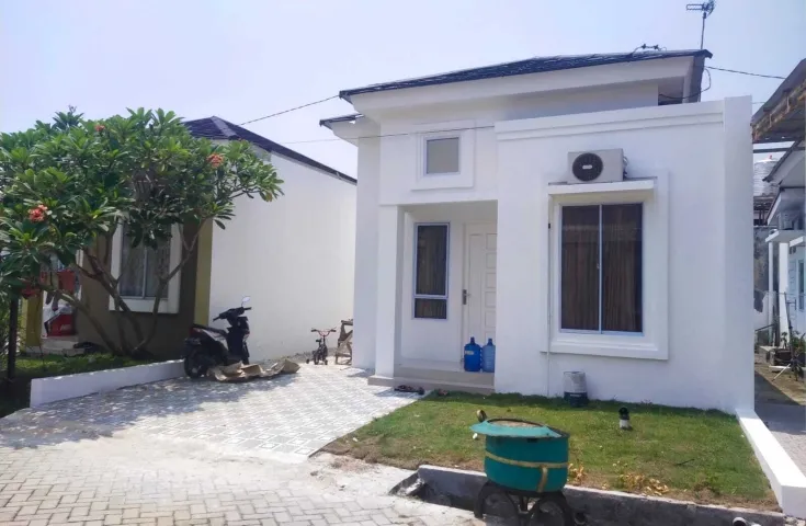 Rumah Satu Lantai Didepan Pergudangan Eco Green Pekanbaru