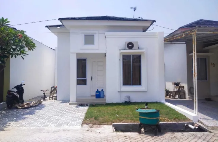 Rumah Satu Lantai Didepan Pergudangan Eco Green Pekanbaru