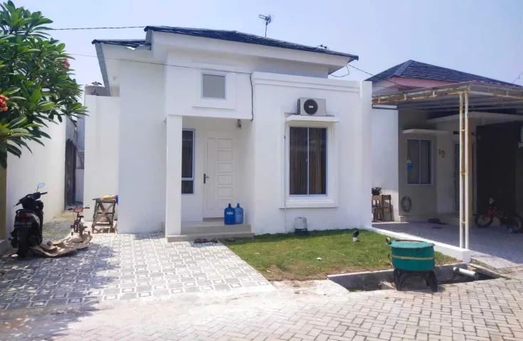 Rumah Satu Lantai Didepan Pergudangan Eco Green Pekanbaru