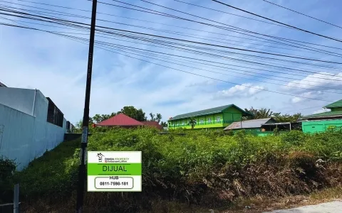 Tengah perumahan tanah dijual cepat dipekanbaru