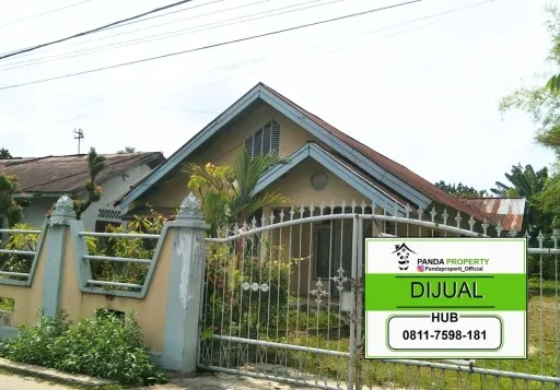 Dijual Rumah Satu Lantai  Dengan Tanah Luas Dijalan Kuantan Di Pekanbaru