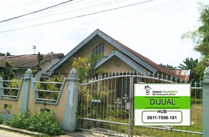 Dijual Rumah Satu Lantai Dengan Tanah Luas Dijalan Kuantan Di Pekanbaru